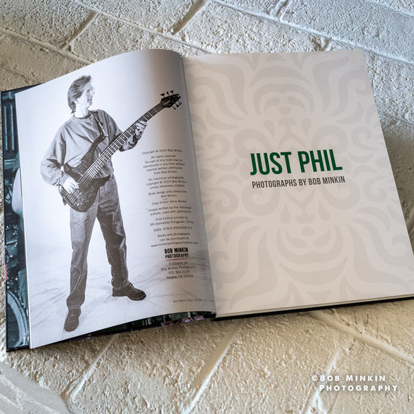 JUST PHIL -Phil Lesh Photographed by Bob Minkin