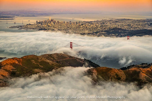 A Magical Sight over San Francisco Bay - Bob Minkin Photography