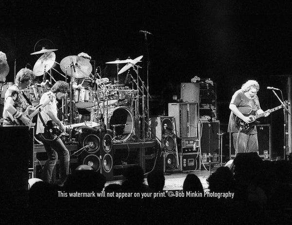 Grateful Dead - Merriweather Post Pavilion, Columbia, MD - 6.30.85 -1 - Bob Minkin Photography