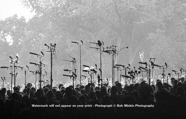 Taper Section – Grateful Dead - Merriweather Post Pavilion, Columbia, MD - 6.30.85 - Bob Minkin Photography