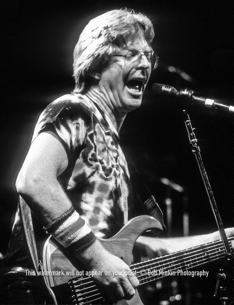 Phil Lesh - Grateful Dead - Merriweather Post Pavilion, Columbia, MD - 6.30.85 - Bob Minkin Photography