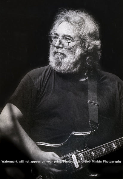 Jerry Garcia - Grateful Dead - Madison Square Garden, New York, NY - 9.18.87 - 4 - Bob Minkin Photography