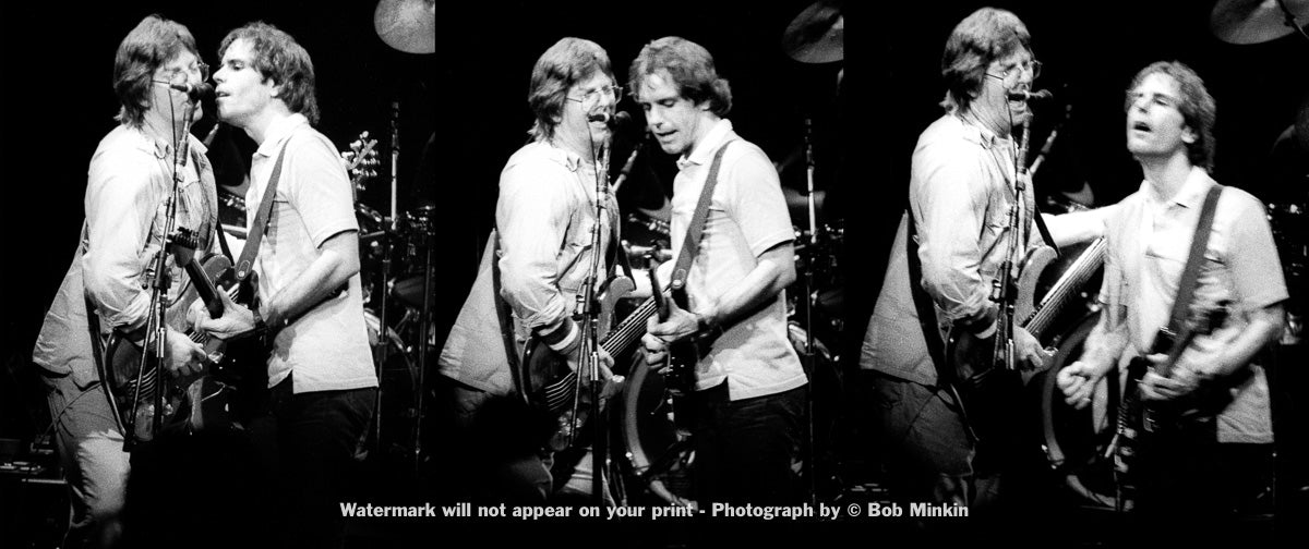 Bob Weir and Phil Lesh - Grateful Dead - Madison Square Garden, New York,  NY - 10.11.83