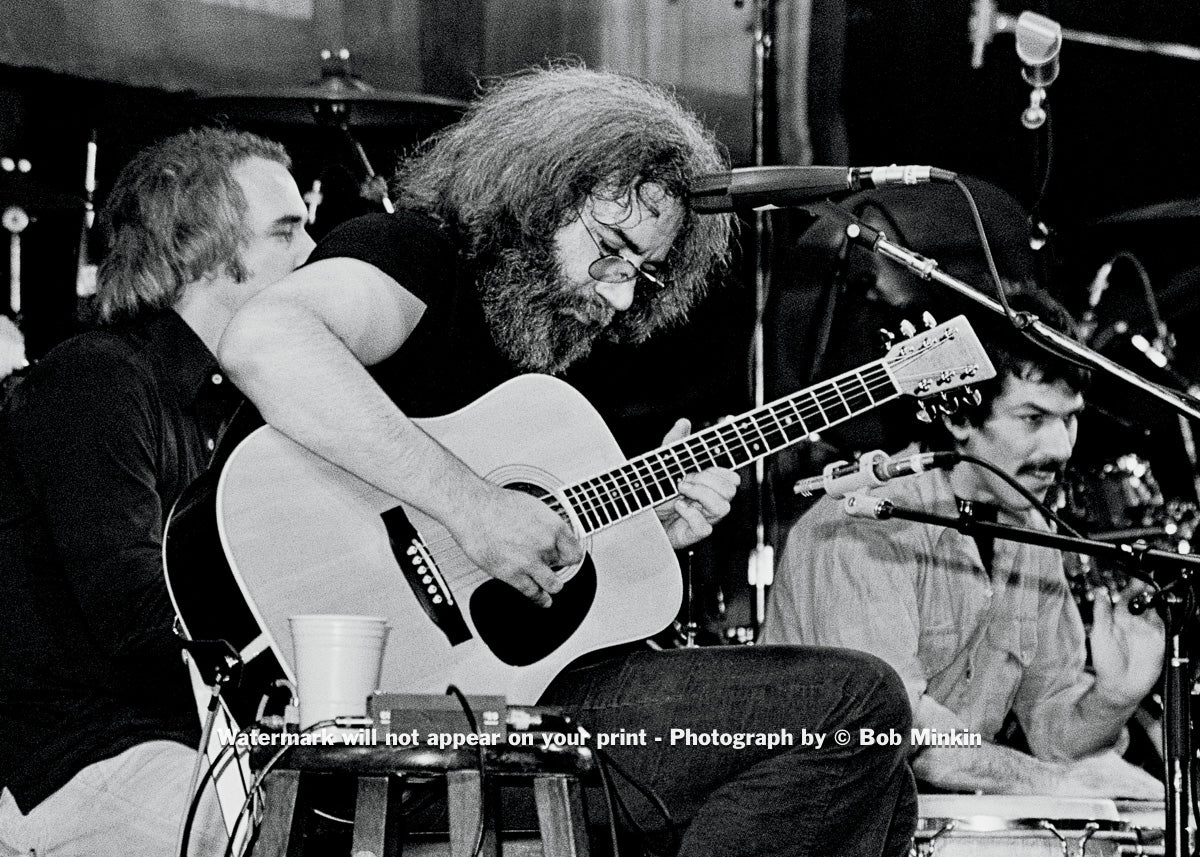 Jerry Garcia - Grateful Dead - Radio City Music Hall, NYC - October 1980 - Bob Minkin Photography