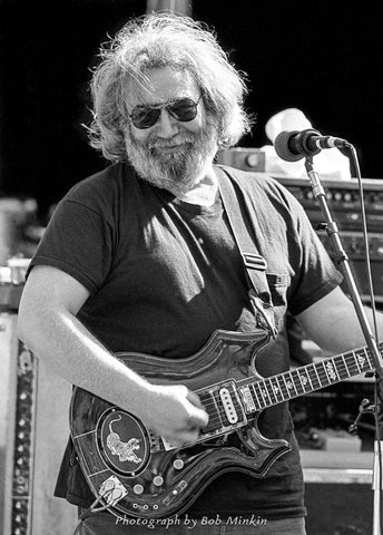 Jerry Garcia – Grateful Dead - Frost Amphitheater, Palo Alto, CA - 5.2.87 - Bob Minkin Photography