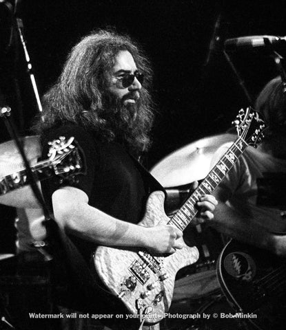 Jerry Garcia - Grateful Dead - Madison Square Garden, New York, NY - 1.8.79 - Bob Minkin Photography