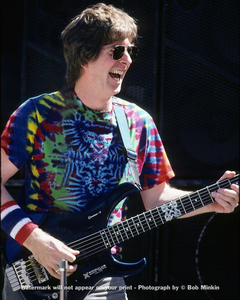 Phil Lesh - Grateful Dead - Frost Amphitheater, Palo Alto, CA - 5.1.88 - Bob Minkin Photography