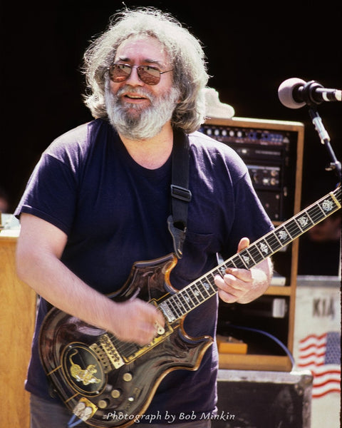 Jerry Garcia – Grateful Dead - Frost Amphitheater, Palo Alto, CA - 5.2.87 - Bob Minkin Photography