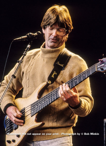 Phil Lesh – Grateful Dead - Shoreline Amphitheatre, Mountainview, CA - 5.11.91 - Bob Minkin Photography