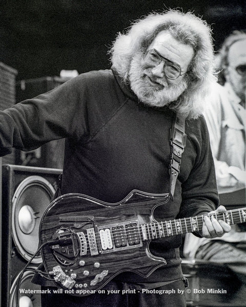 Jerry Garcia – Grateful Dead - Shoreline Amphitheatre, Mountainview, CA - 5.11.91 - Bob Minkin Photography