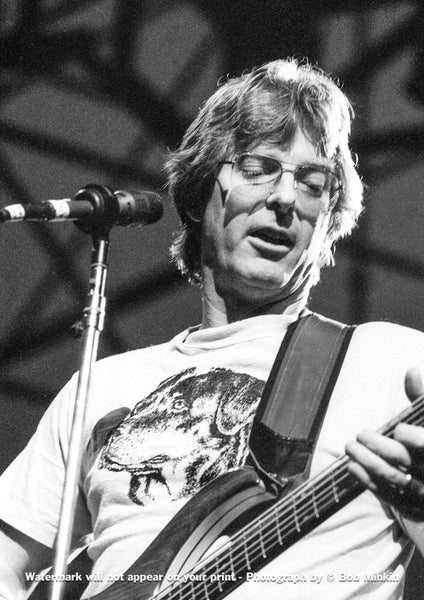 Phil Lesh - Grateful Dead - Hershey Park, Hershey, PA - 6.28.85 - Bob Minkin Photography