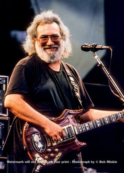 Jerry Garcia – Grateful Dead - Shoreline Amphitheatre, Mountainview, CA - 8.17.91 - Bob Minkin Photography