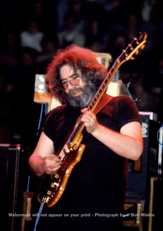 Jerry Garcia – Grateful Dead - Nassau Coliseum - 10.31.79 - Bob Minkin Photography