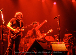 Jerry Garcia – Grateful Dead - The Forum, Copenhagen, Denmark - 10.8.81 - Bob Minkin Photography