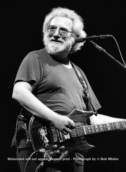 Jerry Garcia - Grateful Dead - Oakland Coliseum, Oakland, CA - 12.17.92 - Bob Minkin Photography