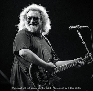 Jerry Garcia – Grateful Dead - Oakland Coliseum, Oakland, CA - 12.31.91 - Bob Minkin Photography