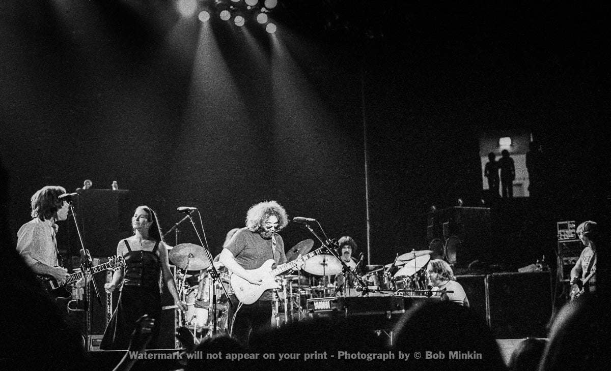 Grateful Dead - Cassell Coliseum, Virginia Polytechnic Institute, Blacksburg, VA - 4.14.78 - Bob Minkin Photography