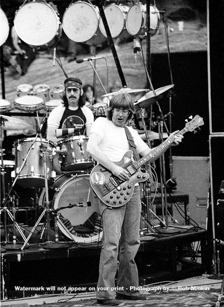 Phil Lesh - Grateful Dead - Red Rocks Amphitheater, Morrison, CO - 8.12.79 - Bob Minkin Photography