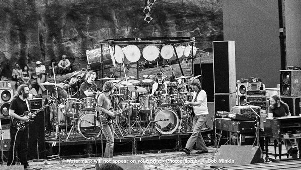 Grateful Dead - Red Rocks Amphitheater, Morrison, CO - 8.12.79 - Bob Minkin Photography