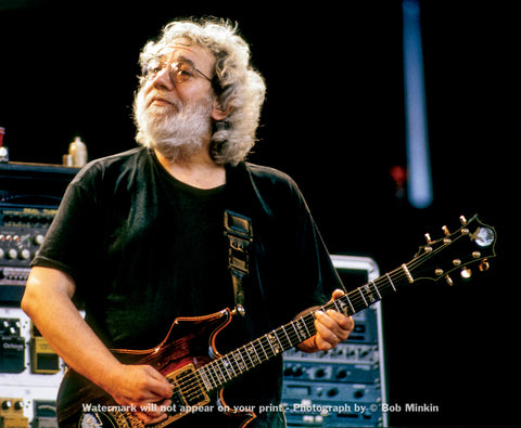 Jerry Garcia – Grateful Dead - Shoreline Amphitheatre, Mountainview, CA - 7.2.94 - Bob Minkin Photography