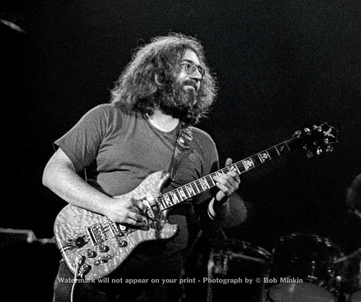 Jerry Garcia  - Grateful Dead - Winterland, San Francisco, CA - 12.30.77 - Bob Minkin Photography