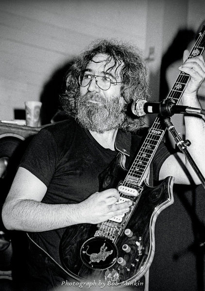 Jerry Garcia - Fairfax Pavilion, Fairfax, CA - 8.22.81 - Bob Minkin Photography