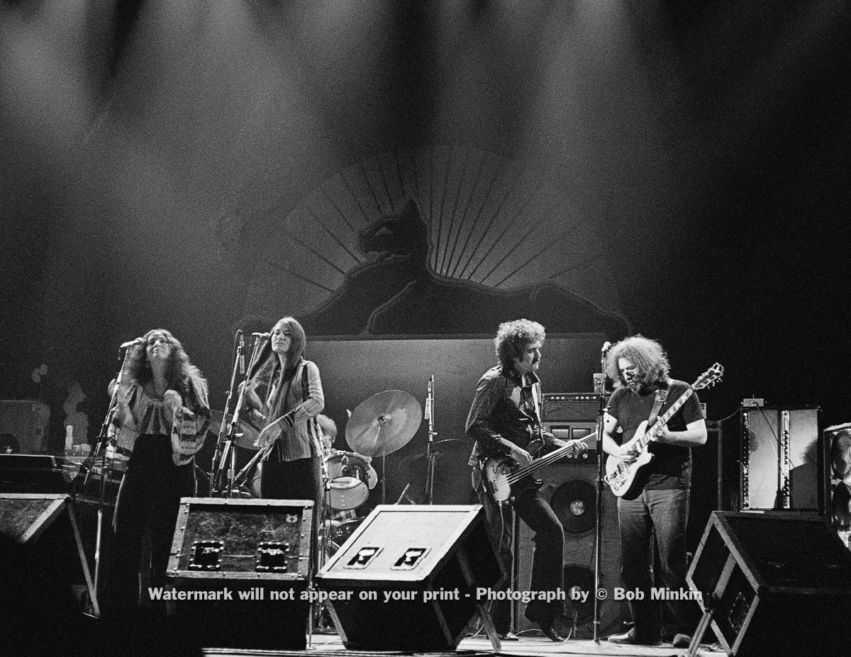 Jerry Garcia Band - Palladium, NYC - 11.27.77 - Bob Minkin Photography