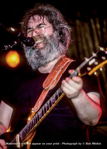 Jerry Garcia - Roseland Ballroom, NYC - 5.31.83 - Bob Minkin Photography