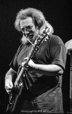 Jerry Garcia - Nassau Coliseum, Uniondale, NY - 9.6.89 - Bob Minkin Photography