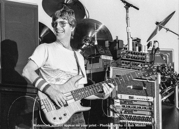 Phil Lesh – Grateful Dead - Cal Expo, Sacramento, CA - 6.10.90 - Bob Minkin Photography