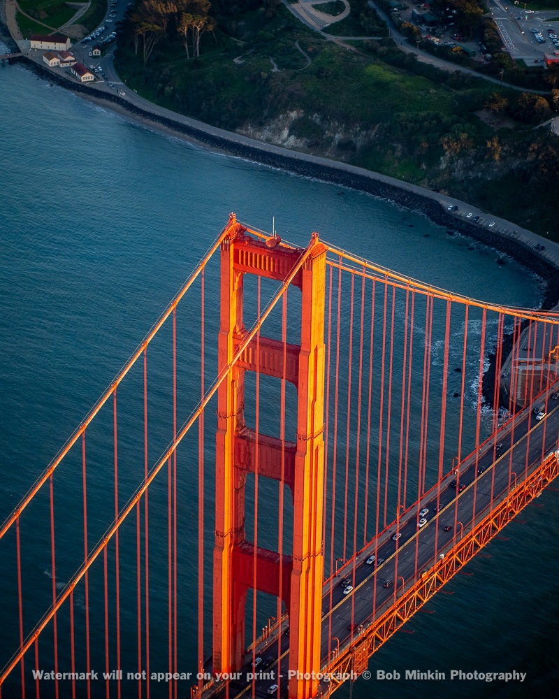 Golden Light on the Golden Gate Bridge