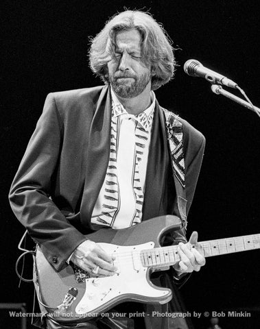 Eric Clapton -  Shoreline Amphitheater, Mountain View, CA - 5.5.90-5 - Bob Minkin Photography