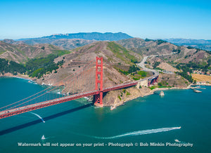 The Golden Gate and Marin County IV - Bob Minkin Photography