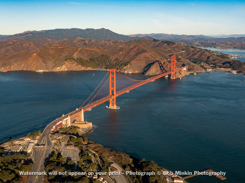 The Golden Gate and Marin County II - Bob Minkin Photography