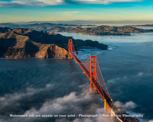 The Golden Gate and Marin County III - Bob Minkin Photography