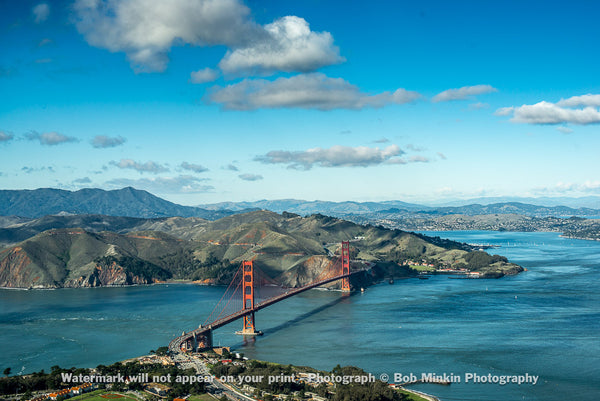 The Golden Gate and Marin County - Bob Minkin Photography