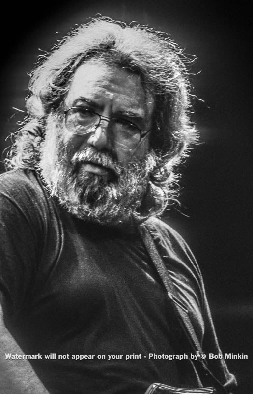 Jerry Garcia - Grateful Dead - Madison Square Garden, New York, NY - 9.18.87 - 3 - Bob Minkin Photography