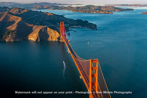 Sunset on the Golden Gate Bridge