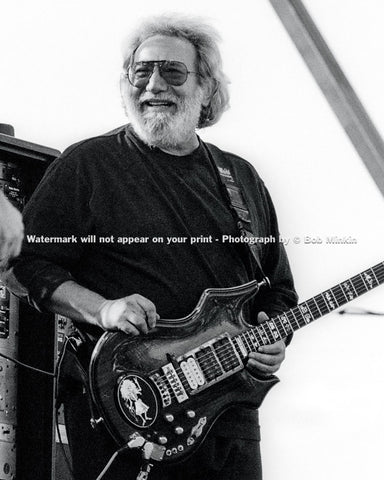 Jerry Garcia – Grateful Dead - Compton Terrace, Tempe AZ - 12.6.92 - Bob Minkin Photography
