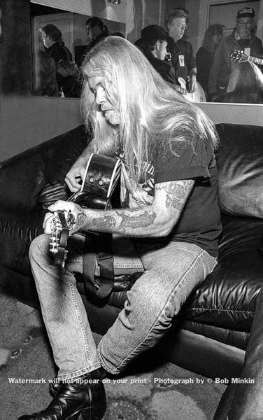 Gregg Allman - Fillmore, San Francisco, CA - 11.20.94 - Bob Minkin Photography