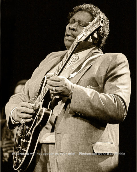 B.B. King - The Ritz, NYC - 3.12.87 - Bob Minkin Photography