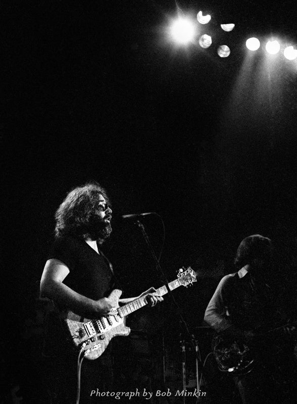 Jerry Garcia - Grateful Dead - Broome County Arena, Binghamton, NY - 11.6.77 - Bob Minkin Photography