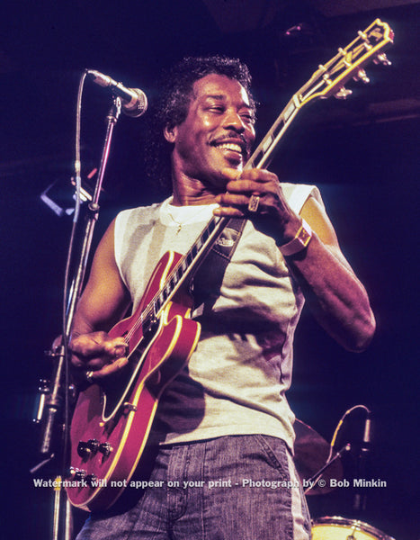 Buddy Guy - Antones, Austin, TX - July 1985 - Bob Minkin Photography