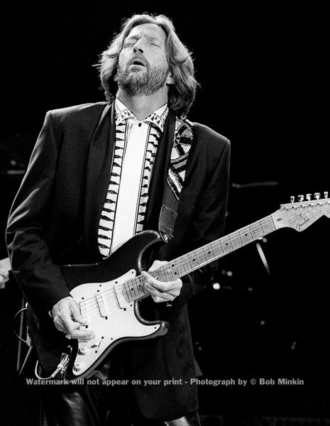 Eric Clapton -  Shoreline Amphitheater, Mountain View, CA - 5.5.90 - Bob Minkin Photography