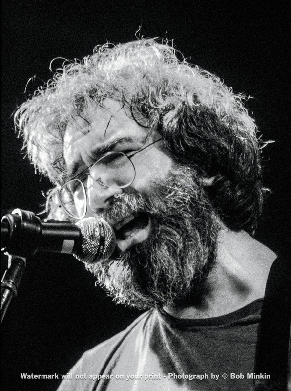 Jerry Garcia – Grateful Dead - Melkweg Club, Amsterdam - 10.16.81 - Bob Minkin Photography