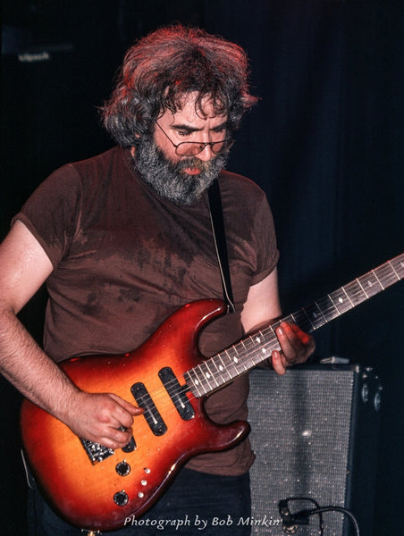 Jerry Garcia – Grateful Dead - Melkweg Club, Amsterdam - 10.16.81 - Bob Minkin Photography