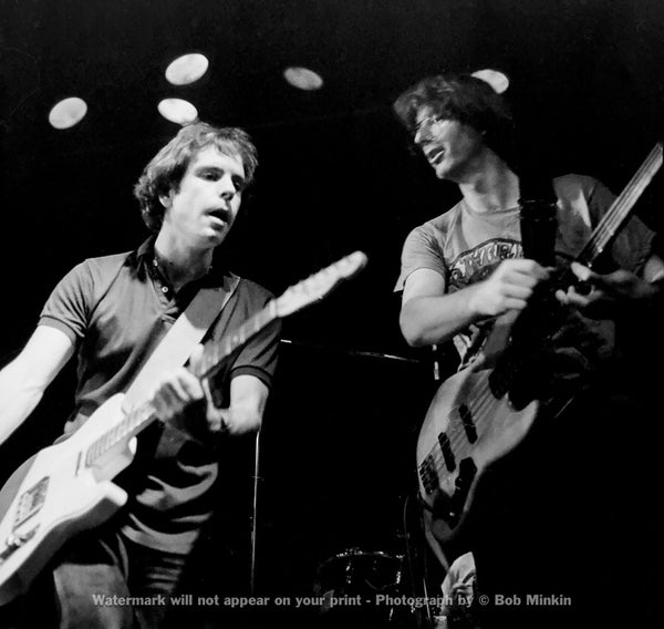 Bob Weir and Phil Lesh – Grateful Dead - Melkweg Club, Amsterdam - 10.16.81 - Bob Minkin Photography