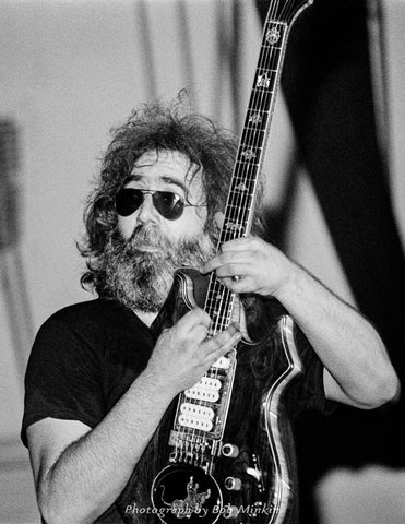 Jerry Garcia - Convention Hall, Asbury Park, NJ - 7.26.80 - Bob Minkin Photography