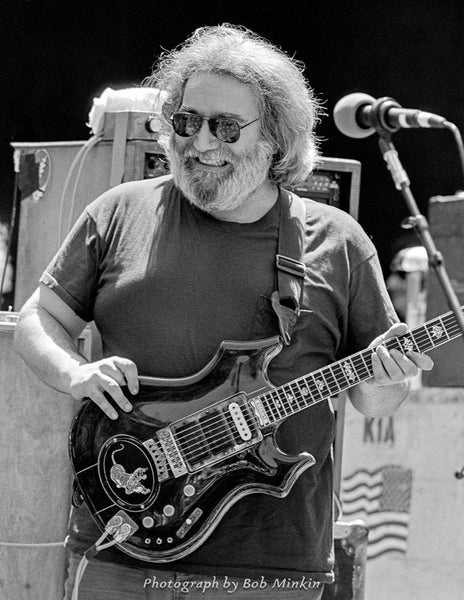 Jerry Garcia – Grateful Dead - Frost Amphitheater, Palo Alto, CA - 5.2.87 - Bob Minkin Photography