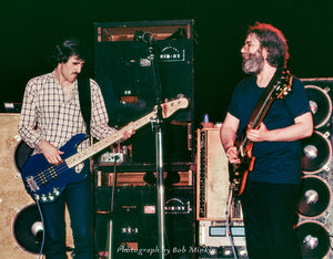 Jerry Garcia & John Kahn - Music Mountain, S. Fallsburg, NY - 6.16.82 - Bob Minkin Photography